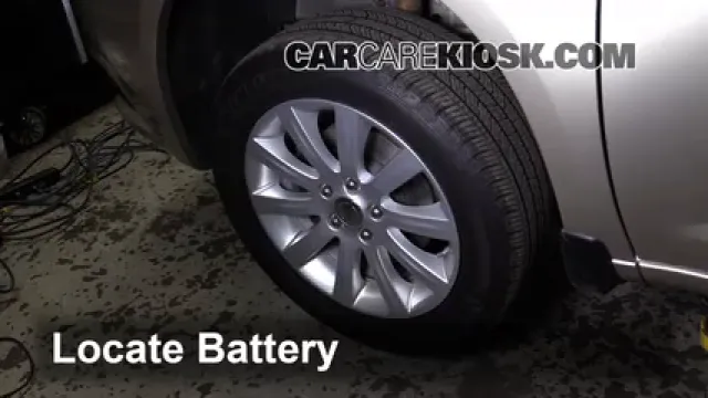 2013 Chrysler 200 Limited 3.6L V6 FlexFuel Sedan Batterie Changement